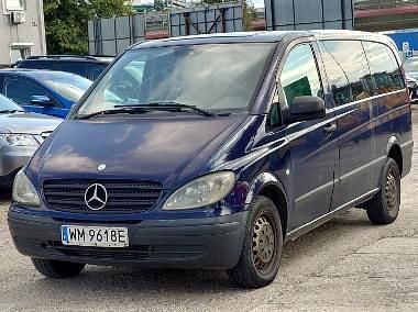 Niebieski Używany 2010 Mercedes Vito Minivan | 16 000 zł - Obraz 1/4