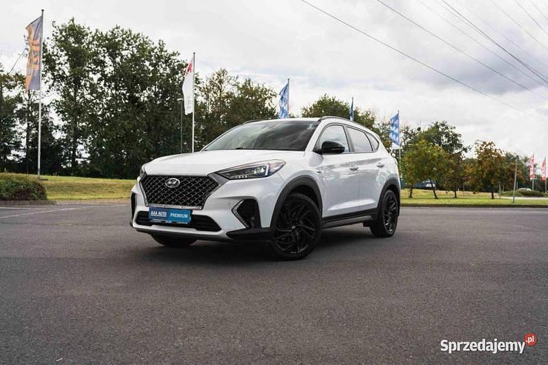 Biały Używany 2019 Hyundai Tucson SUV | 102 999 zł (Drogi) - Obraz 1/4