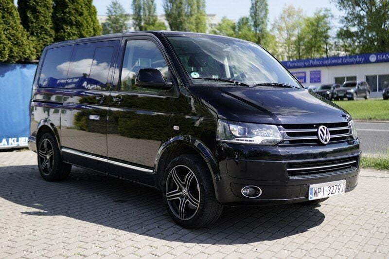 Czarny (metalik) Używany 2013 VW Multivan Sedan/Limuzyna | 97 900 zł (Drogi) - Obraz 1/4