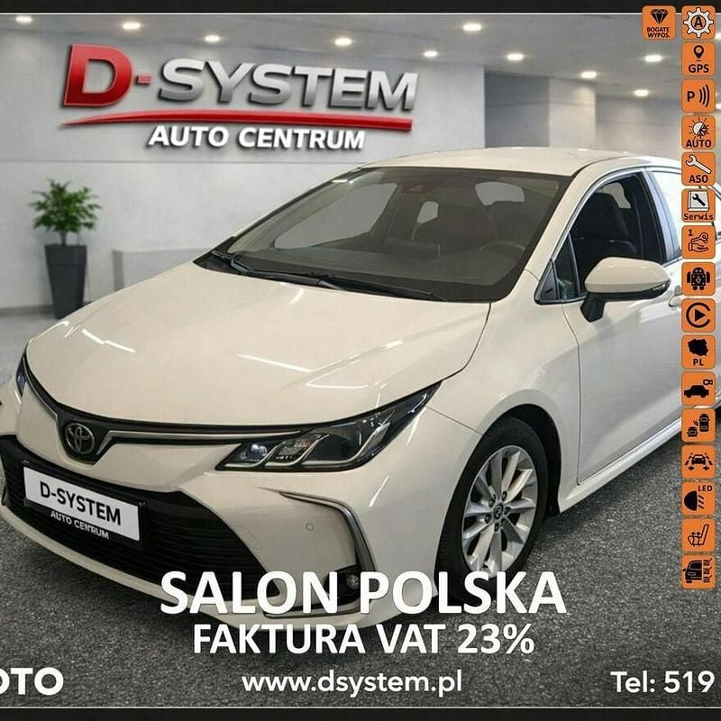 Używany Toyota Corolla 125 KM (91 kW) 2023 Biały Sedan/Limuzyna