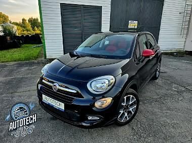 Czarny Używany 2017 Fiat 500X SUV | 39 999 zł - Obraz 1/4