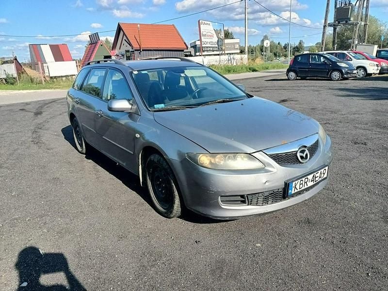 Srebrny Używany 2007 Mazda 6 Kombi | 2700 zł - Obraz 1/4