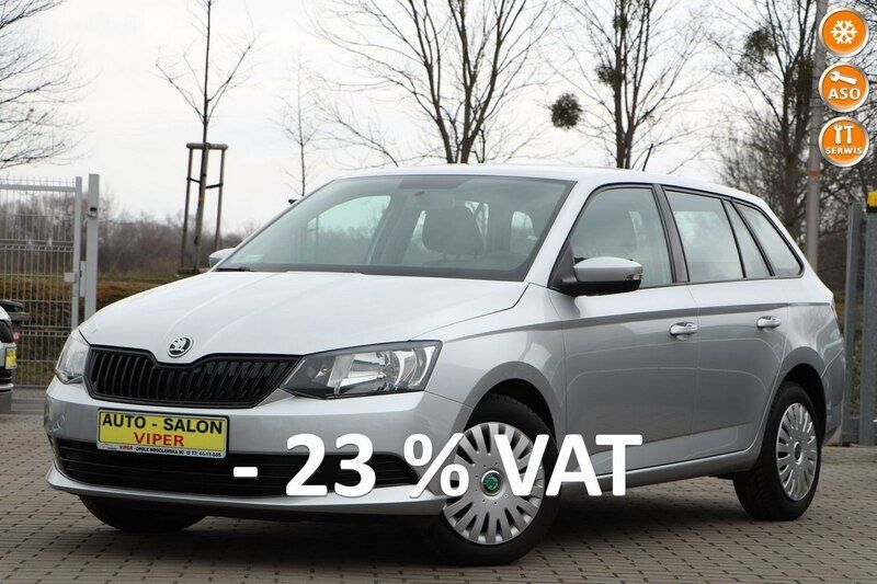 Srebrny Używany 2016 Skoda Fabia Kombi | 31 800 zł (Dość drogi) - Obraz 1/4