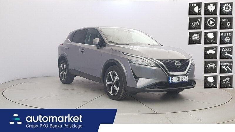 Szary Używany 2023 Nissan Qashqai N-Connecta SUV | 108 850 zł (Uczciwa cena) - Obraz 1/4