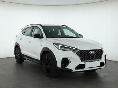Biały Używany 2020 Hyundai Tucson SUV | 91 999 zł (Uczciwa cena) - Obraz 1/4