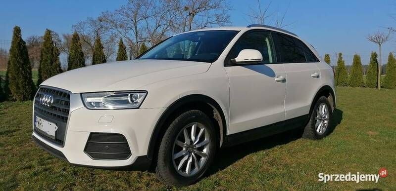 Biały Używany 2017 Audi Q3 SUV | 71 500 zł (Super Cena) - Obraz 1/4