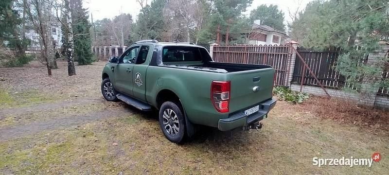 Używany Ford Ranger Wildtrack 2020 Zielony Pickup