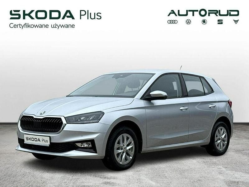 Srebrny Używany 2024 Skoda Fabia Selection Hatchback | 78 000 zł (Uczciwa cena) - Obraz 1/4