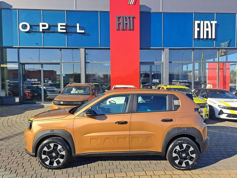 Nowe Fiat Grande Panda Icon 110 KM (80 kW) 2025 Lakier metalizowany żółty limone Hatchback