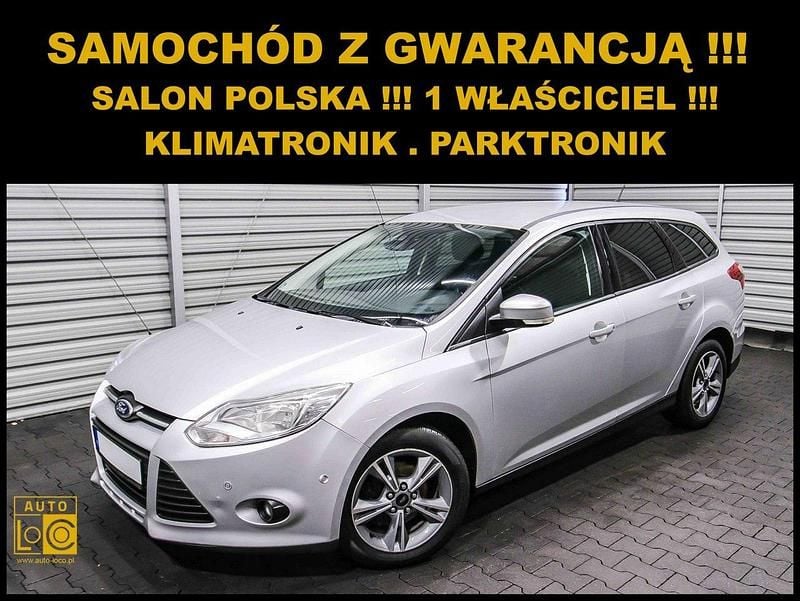 Używany Ford Focus 116 KM (85 kW) 2014 Srebrny (metalik) Kombi