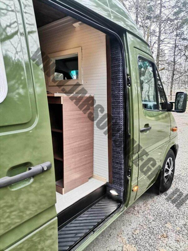 Używany Mercedes Sprinter 129 KM (94 kW) 2005 Zielony Van