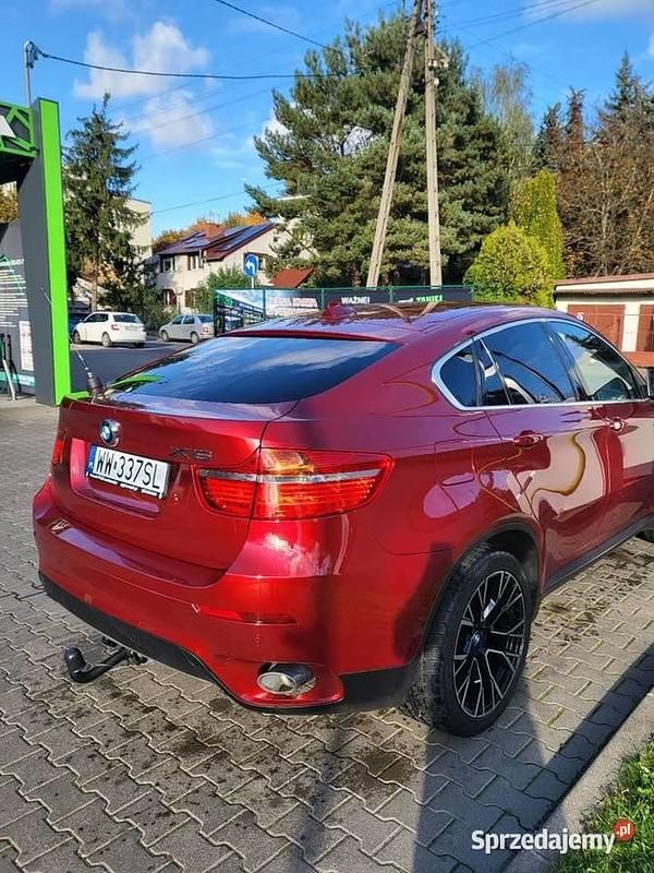 Bordowy Używany 2010 BMW X6 SUV | 73 900 zł (Uczciwa cena) - Obraz 1/4