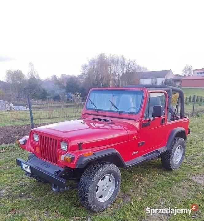 Używany Jeep Wrangler 1995 Czerwony SUV