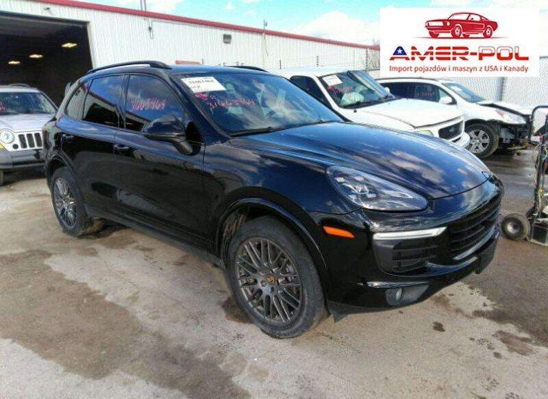 Czarny Używany 2017 Porsche Cayenne SUV | 115 000 zł - Obraz 1/4