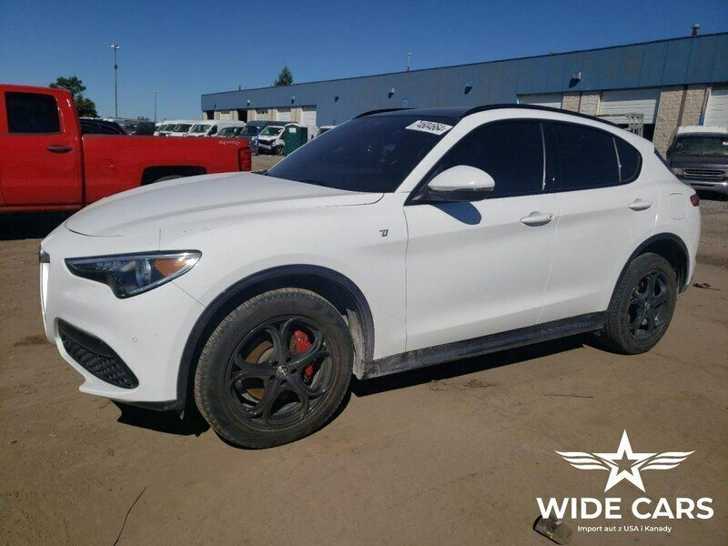 Biały (metalik) Używany 2022 Alfa Romeo Stelvio Ti SUV | 76 900 zł - Obraz 1/4