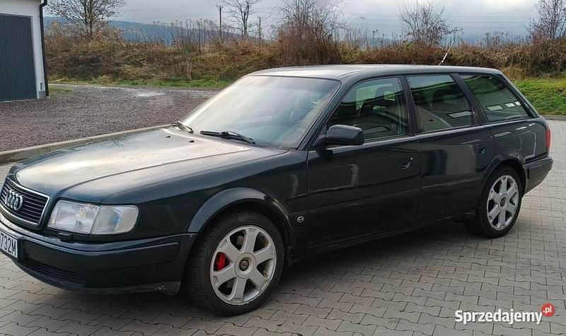 Zielony Używany 1993 Audi S4 Kombi | 31 500 zł - Obraz 1/4