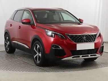 Czerwony Używany 2018 Peugeot 3008 SUV | 58 999 zł (Uczciwa cena) - Obraz 1/4