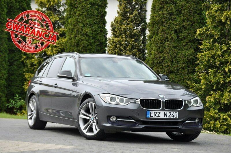 Szary Używany 2014 BMW 320 Sport Line Kombi | 43 900 zł (Uczciwa cena) - Obraz 1/4