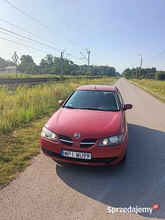 Czerwony Używany 2006 Nissan Almera Hatchback | 4800 zł (Dość drogi) - Obraz 1/4