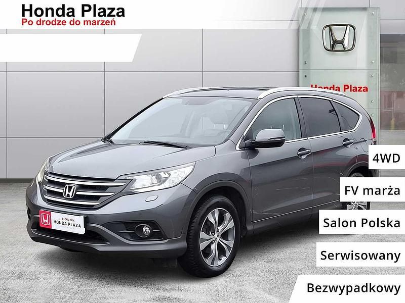 Szary Używany 2014 Honda CR-V Executive SUV | 64 900 zł (Uczciwa cena) - Obraz 1/4
