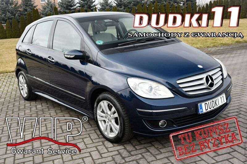 Niebieski Używany 2007 Mercedes B200 Minivan | 12 900 zł - Obraz 1/4