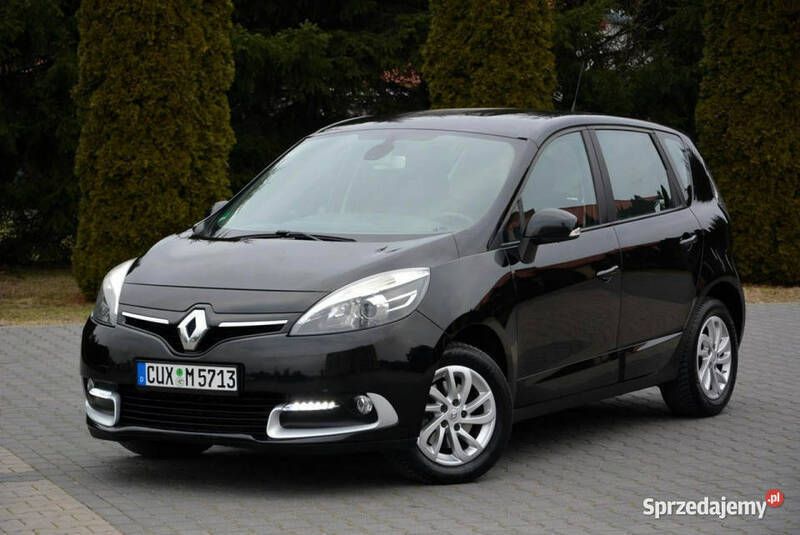 Czarny Używany 2014 Renault Scénic III Minivan | 23 900 zł (Uczciwa cena) - Obraz 1/4