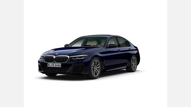 Niebieski tanzanite bmw individual metalizowany Używany 2021 BMW 520 Shadowline Sedan/Limuzyna | 149 900 zł (Dość drogi) - Obraz 1/3