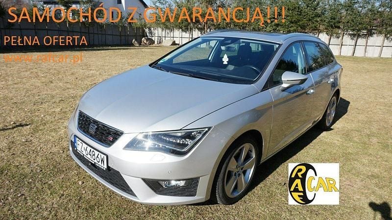 Używany Seat Leon 184 KM (135 kW) 2016 Srebrny Kombi