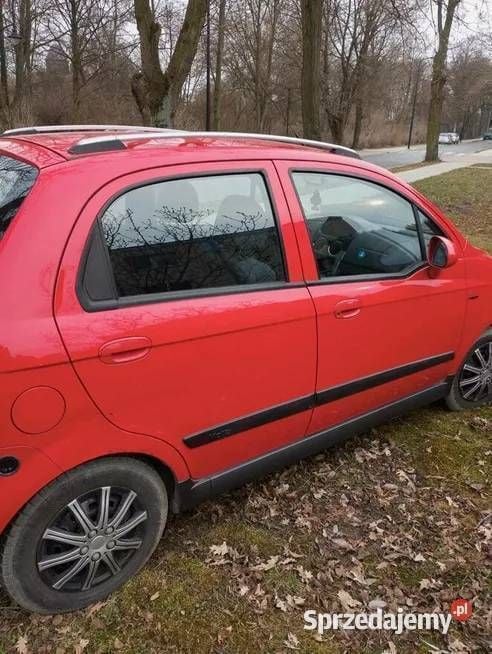 Używany Chevrolet Matiz 2008 Czerwony Hatchback