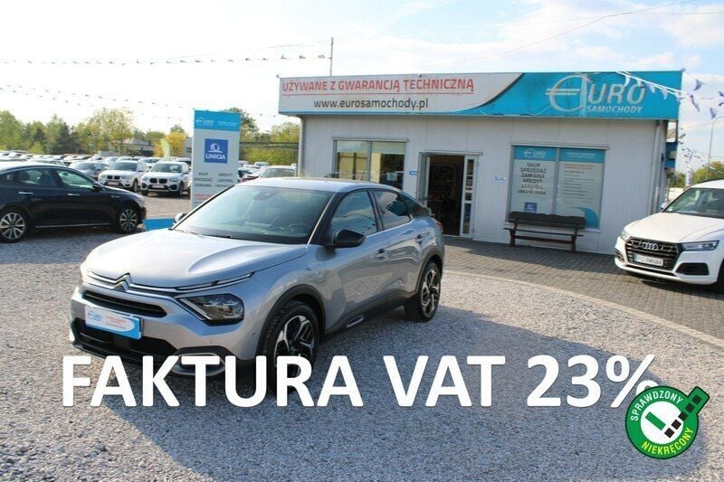 Szary (metalik) Używany 2021 Citroën C4 Hatchback | 56 016 zł (Uczciwa cena) - Obraz 1/4