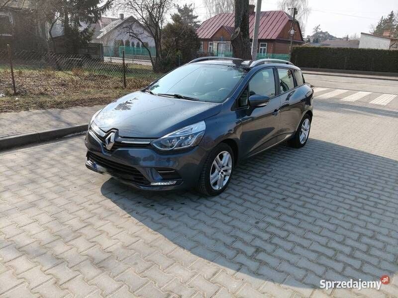 Niebieski Używany 2018 Renault Clio GrandTour Kombi | 24 500 zł (Super Cena) - Obraz 1/4