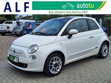 Biały Używany 2009 Fiat 500 Hatchback | 14 900 zł (Uczciwa cena) - Obraz 1/4