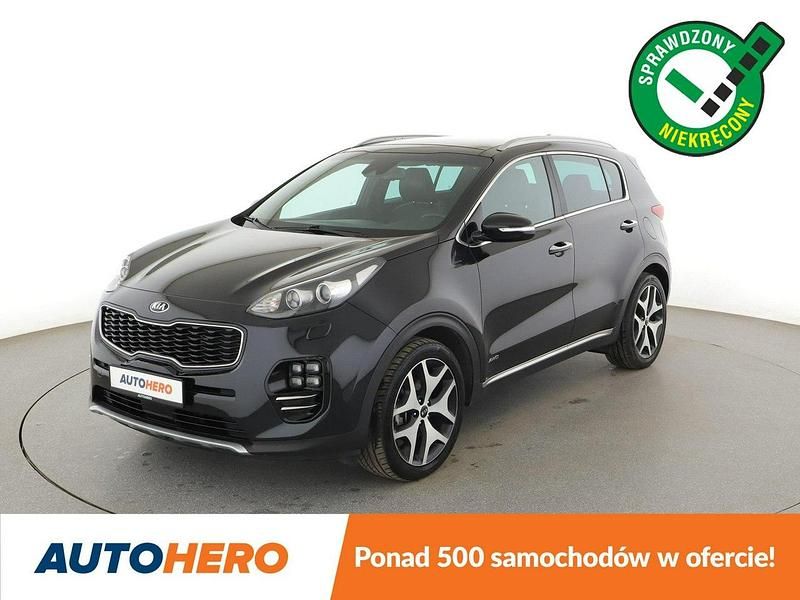 Czarny Używany 2016 Kia Sportage SUV | 58 500 zł (Uczciwa cena) - Obraz 1/3