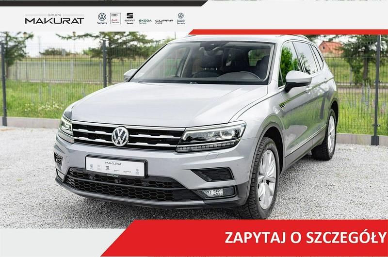 Srebrny Używany 2020 VW Tiguan Allspace Comfortline SUV | 119 800 zł (Drogi) - Obraz 1/4