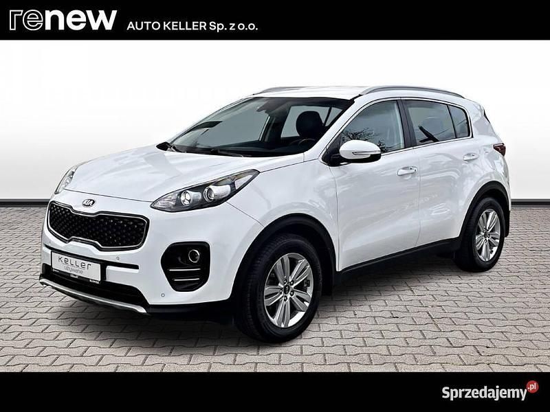 Biały Używany 2017 Kia Sportage Turbo SUV | 70 000 zł (Drogi) - Obraz 1/4