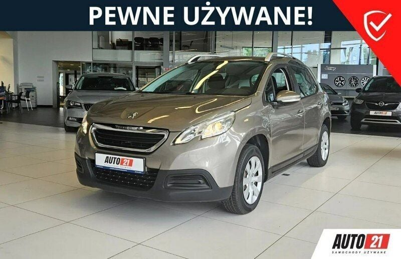 Beżowy Używany 2015 Peugeot 2008 SUV | 27 900 zł (Uczciwa cena) - Obraz 1/4