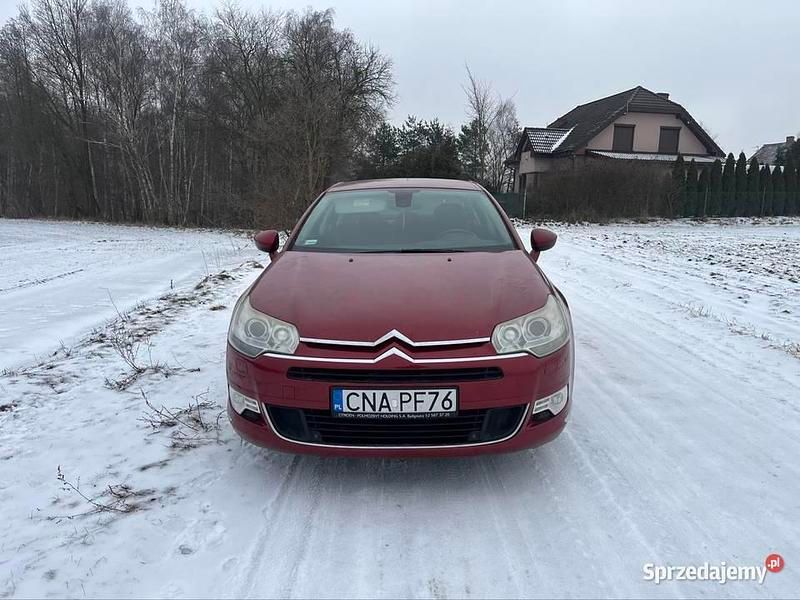 Używany Citroën C5 2008 Czerwony Sedan/Limuzyna