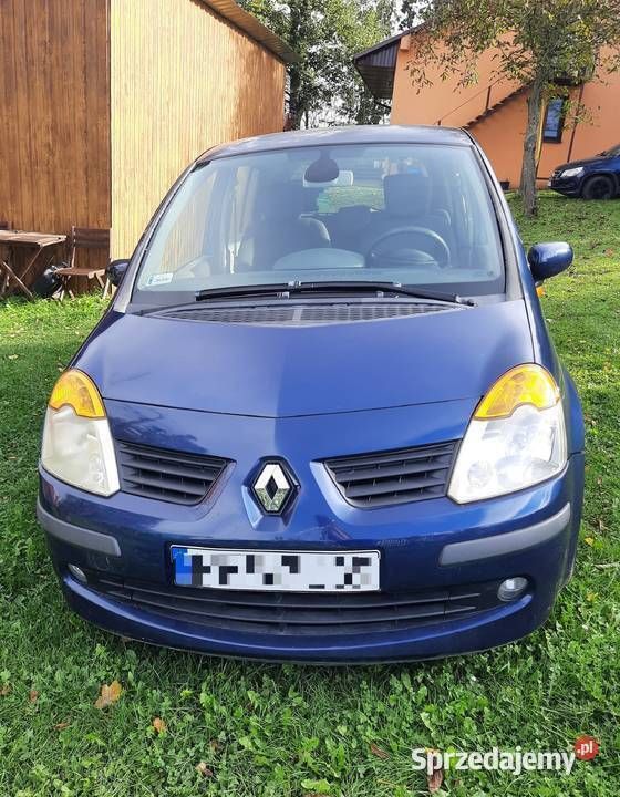 Granatowy Używany 2005 Renault Modus Minivan | 4500 zł (Dobra cena) - Obraz 1/4