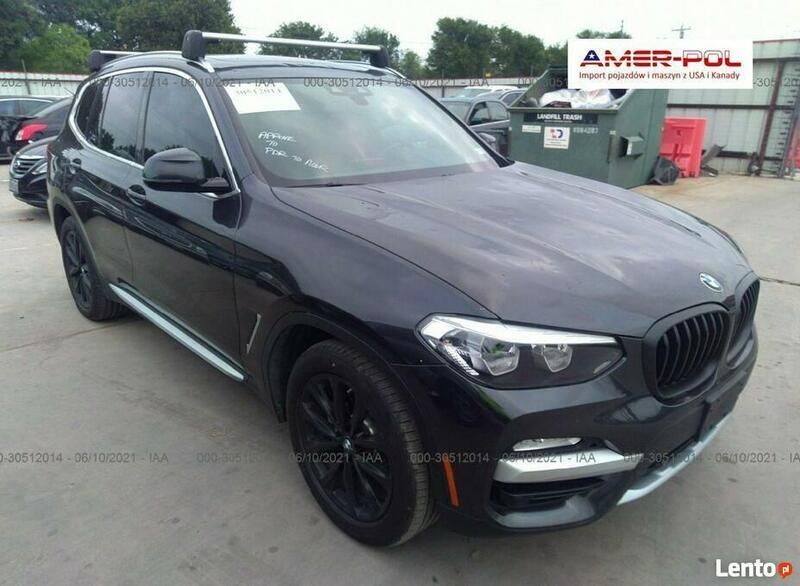 Czarny Używany 2019 BMW X3 SUV | 114 000 zł - Obraz 1/4