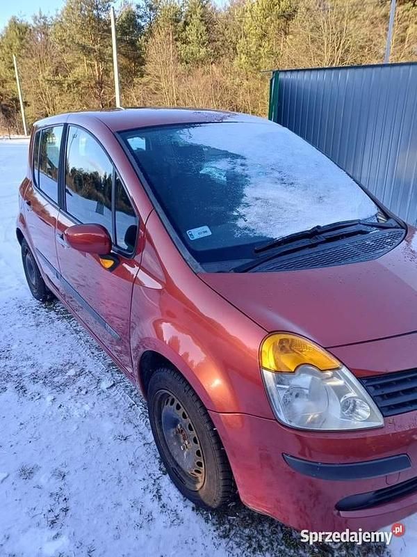 Używany Renault Modus 2005 Czerwony Minivan