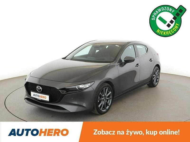 Szary Używany 2021 Mazda 3 Hatchback | 80 400 zł (Uczciwa cena) - Obraz 1/3