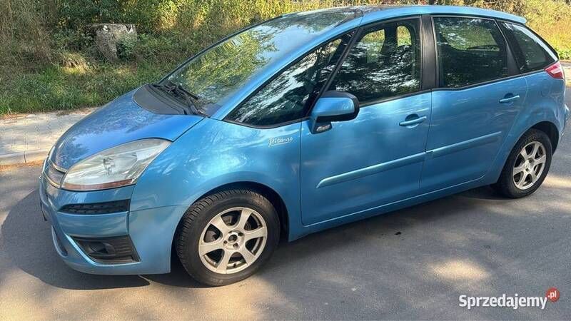 Niebieski Używany 2007 Citroën C4 Picasso Minivan | 5950 zł - Obraz 1/4