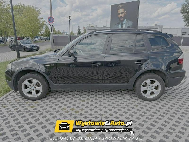 Czarny Używany 2008 BMW X3 SUV | 25 500 zł (Uczciwa cena) - Obraz 1/4