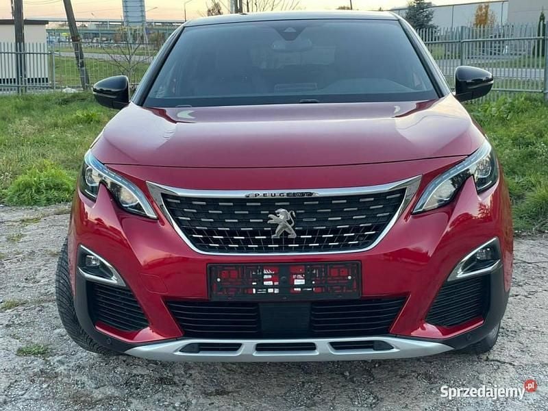 Używany Peugeot 3008 GT-line 130 KM (95 kW) 2018 Bordowy (metalik) SUV
