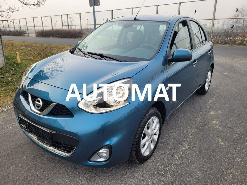Zielony ciemny (metalik) Używany 2014 Nissan Micra Hatchback | 28 900 zł (Drogi) - Obraz 1/4