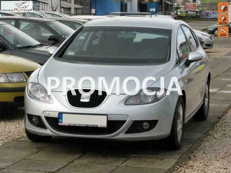 Srebrny (metalik) Używany 2007 Seat Leon Hatchback | 24 200 zł - Obraz 1/4