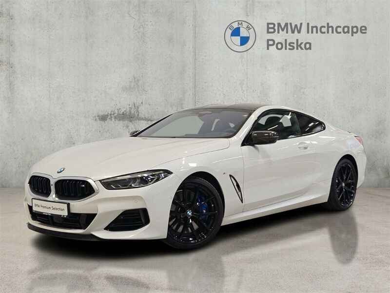 Biel mineralna metalizowany Używany 2024 BMW M850 Shadowline Coupe | 449 900 zł - Obraz 1/3