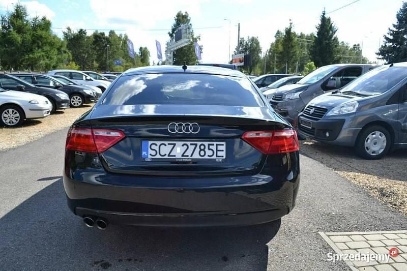 Używany Audi A5 Sportback S-Line 190 KM (139 kW) 2015 Czarny Hatchback
