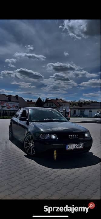 Czarny Używany 2002 Audi A3 Hatchback | 7500 zł (Dość drogi) - Obraz 1/4