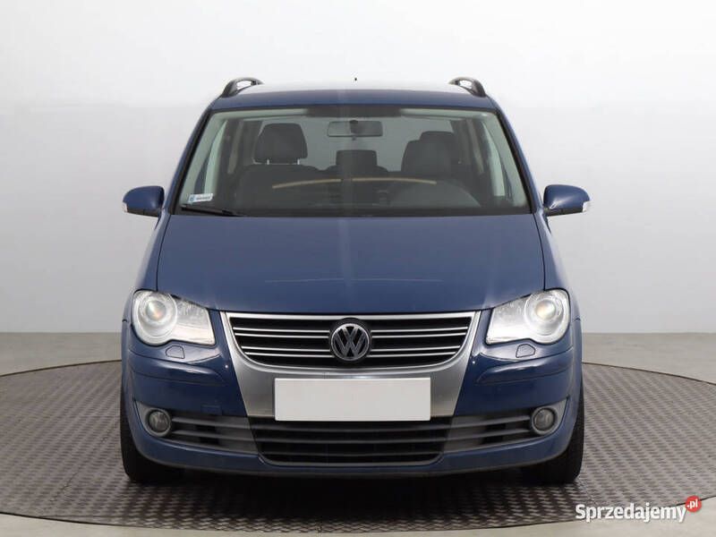 Niebieski Używany 2008 VW Touran Minivan | 12 999 zł (Dobra cena) - Obraz 1/4